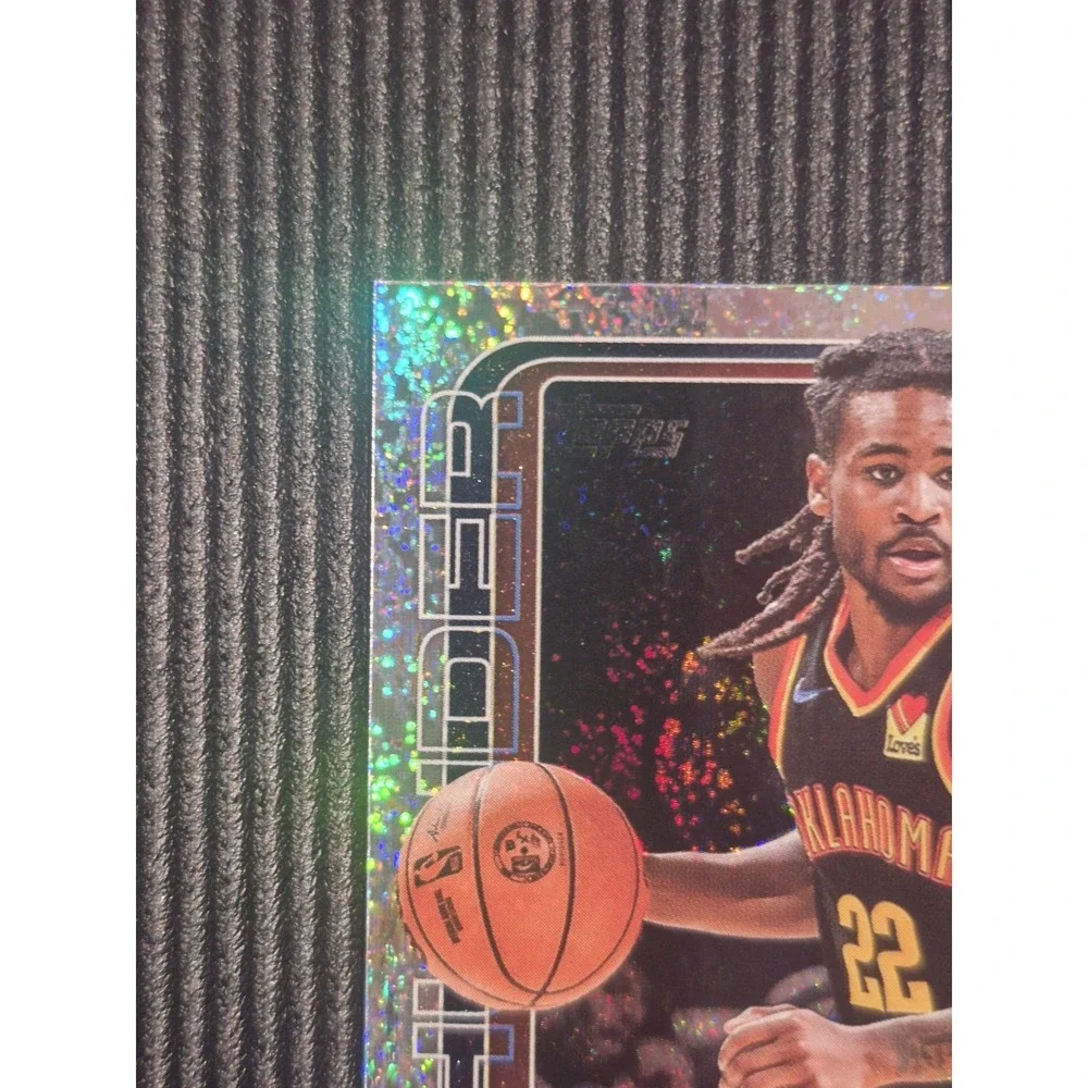 2025 Topps Basketball Carson‎ Wallace Sandglitter #119 OC Thunder